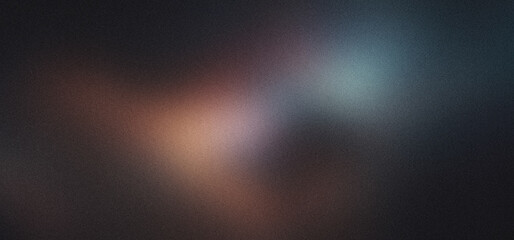 Abstract vibrant background abstract gradient shape on black or noisy background.