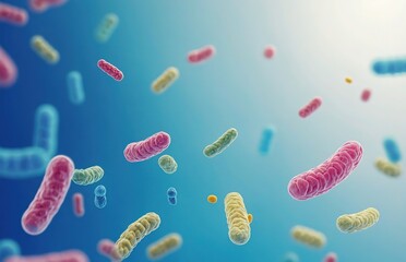 Modern Probiotics & Postbiotics Diagram for Digestive Health"
