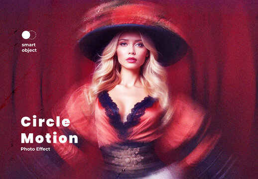 Portrait Circle Motion Image Effect