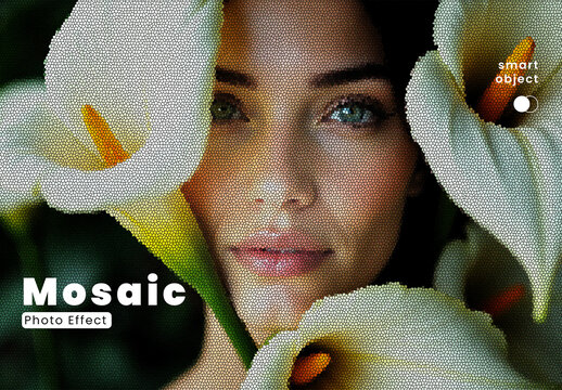 Mosaic Photo Effect