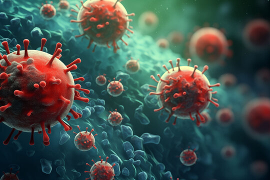Lymphocytes and 3D visualization of the biological immune system