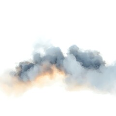 smoke in the sky