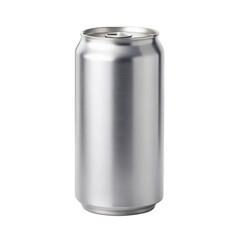 aluminum can isolated on transparent background