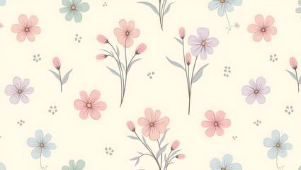 seamless floral pattern