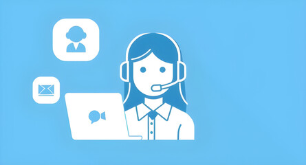 Customer care icon, Support icon, Help desk icon, Customer service icon, Call center icon, Headset icon, Phone support icon, User assistance icon, Tech support icon, Client support icon, Live chat ico