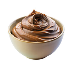 bowl of chocolate cream