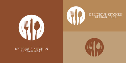 Culinary Kitchen Logo Set