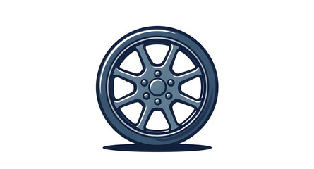 Obraz premium Wheel, Tire, Car wheel, Bicycle wheel, Vehicle tire, Round wheel, Spoked wheel, Steering wheel, Rubber tire, Alloy wheel, Rotating wheel, Mechanical wheel, Gear wheel, Metal wheel, Classic wheel, Whee