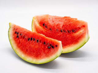 slice of fresh red watermelon