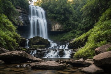 Obraz premium Upper Catabwa Falls