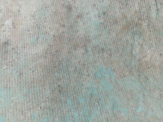 Dirty Weathered Blue Tarp Fabric Texture with Grid Pattern. Close-up of old weathered blue...