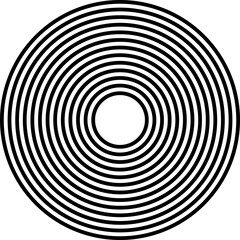 Obraz premium Dynamic lines and circles. Technology concept