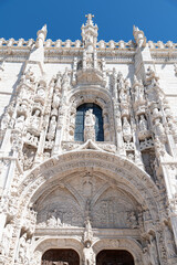 Lisboa, iglesia del monasterio de los Jerónimos, monumento nacional, portugal.