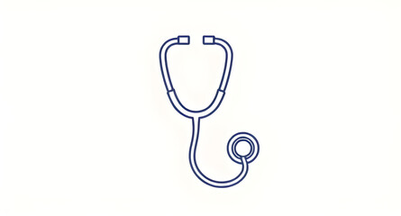Stethoscope, Stethoscope icon, Medical stethoscope, Doctor stethoscope, Hospital equipment, Healthcare tool, Listening device, Nurse stethoscope, Heartbeat monitor, Diagnostic tool, Stethoscope vector