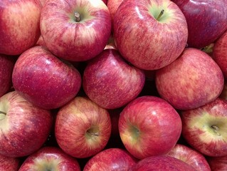Close-up of fresh and juicy apples