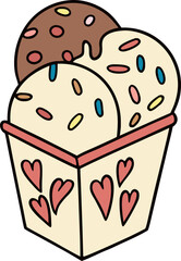 icecream illustration svg