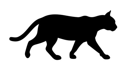 Obraz premium Animal Outline Silhouette Vector Icon