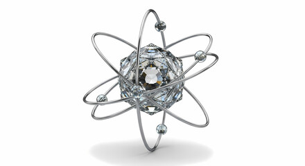 Atomic Structure: 3D Model of an Atom