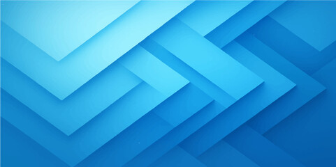 Abstract blue background with futuristic geometric patterns and a technological, decorative light illustration