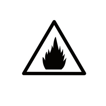 fire warning sign