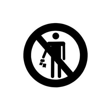 No littering icon