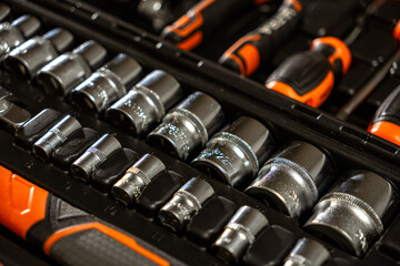 Tools arranged meticulously in a toolbox showcase craftsmanship and readiness for any project