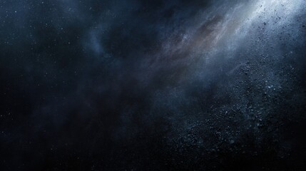 Exploring cosmic phenomena outer space digital artwork dark environment panoramic view galactic concepts