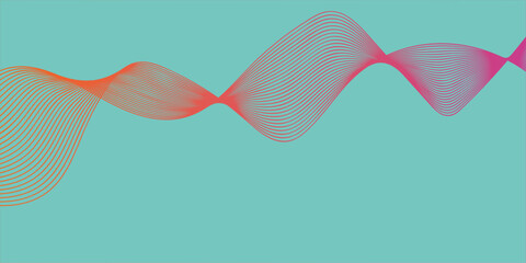 abstract background with pink ribbon