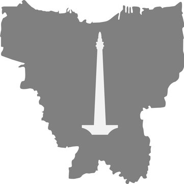 Map Of Jakarta City