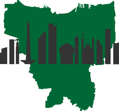 Map Of Jakarta City