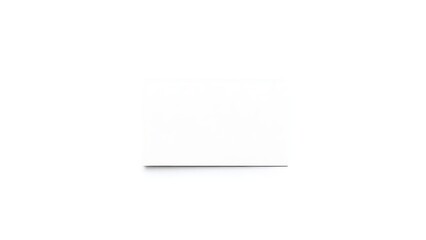 A minimalist business card design on a clean white background, showcasing simplicity and professionalism.