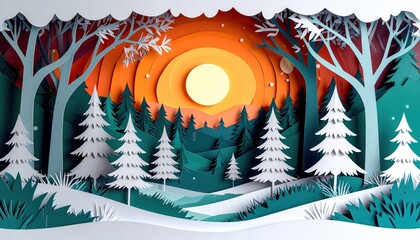 Whimsical hedgehog art in a forest pattern, a nature illustration of spring and summer's embrace