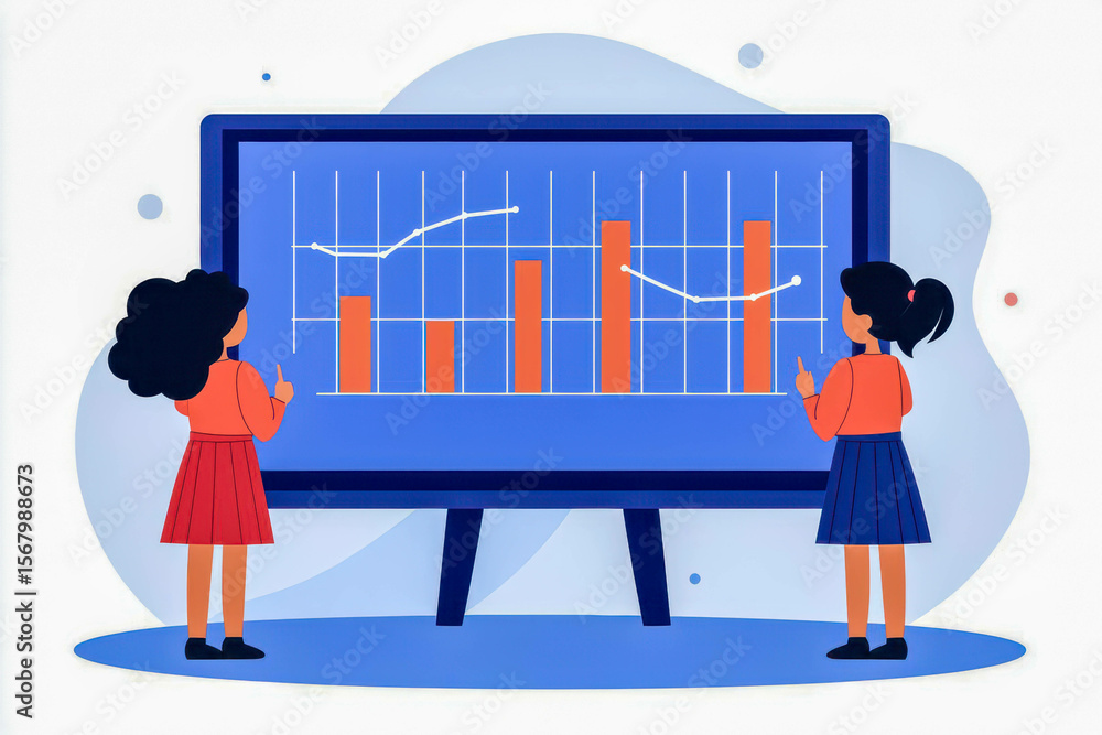 Poster teacher development with student engagement and problem-solving. ai-powered analytics dashboard help