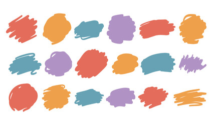 Brush Stroke Element Set