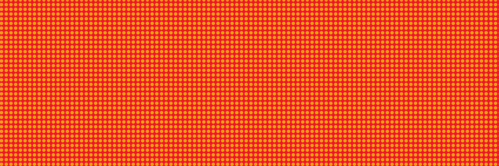 Dots halftone orange color pattern gradient texture with technology digital background. Dots pop art comics with nature graphic design.