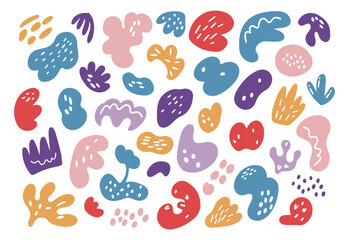 Playful Abstract Vector Elements Collection