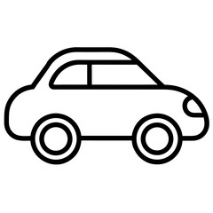 Car Outline: Transport Icon

