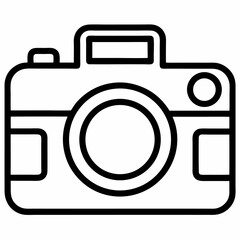 Camera Outline: Photo Icon

