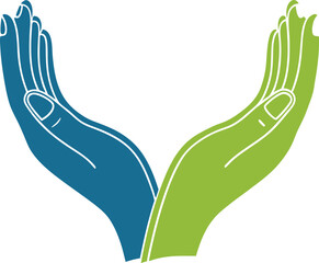 Helping Hands Support Logo