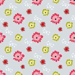 seamless floral pattern  for wallpaper, fabric,wrapping paper,notebook cover,clothing,backdrop and stationary.