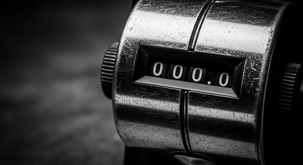 Metallic counter counting mechanism