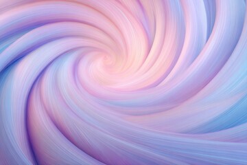 Obraz premium Soft pastel swirls create a calming vortex of colors in a dreamy space