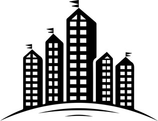 Obraz premium Real Estate Logo Design Vector Illustration