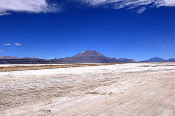 The Salar de Chiguana salt flats, near San Juan in the Nor Lipez province, Uyuni, Bolivia