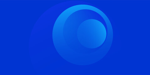 Abstract background simple template with light blue and blue gradient  circle effect natural suitable for background.