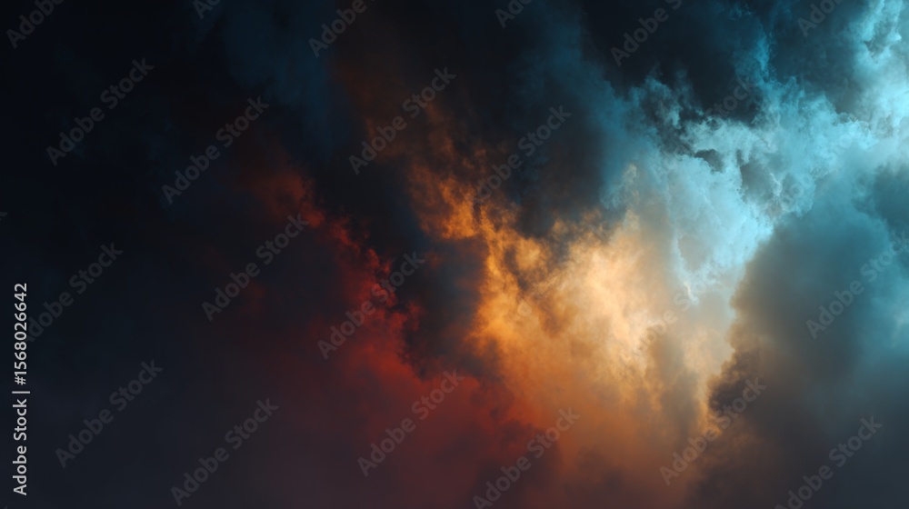 Poster a high-quality image of an abstract background with a mix of light and dark gradients, creating a dr