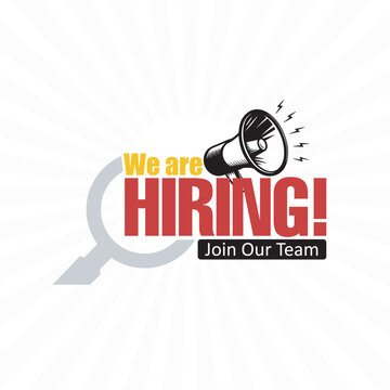 Job hiring poster, social media, banner, flyer, Digital announcement job vacancies layout