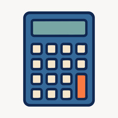 Colorful Calculator Icon Design