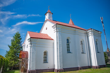Church of the Blessed Virgin Mary Rosary, Gorodishche, Brest region. Belarus