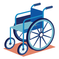 wheelchair vector illustration